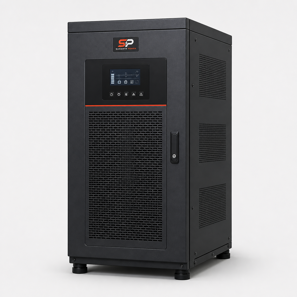 Samarth Power Solutions industrial three-phase UPS cabinet