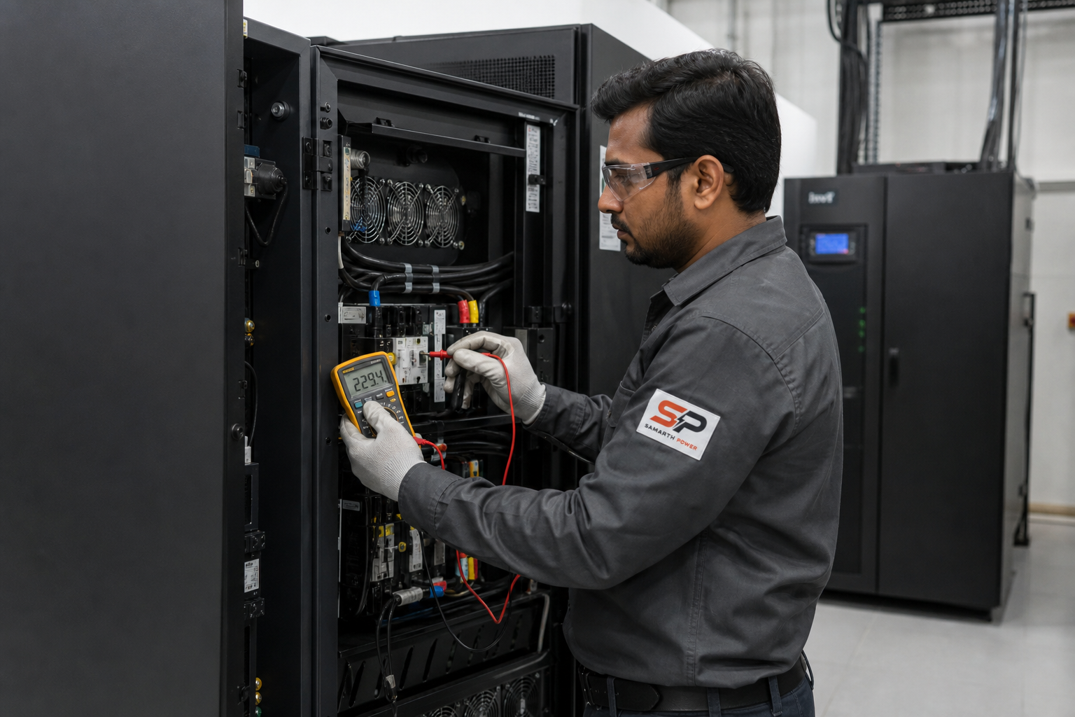 UPS preventive maintenance representative service visual